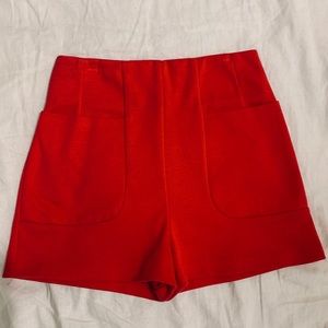 High-Waisted Cloth Shorts // Size S